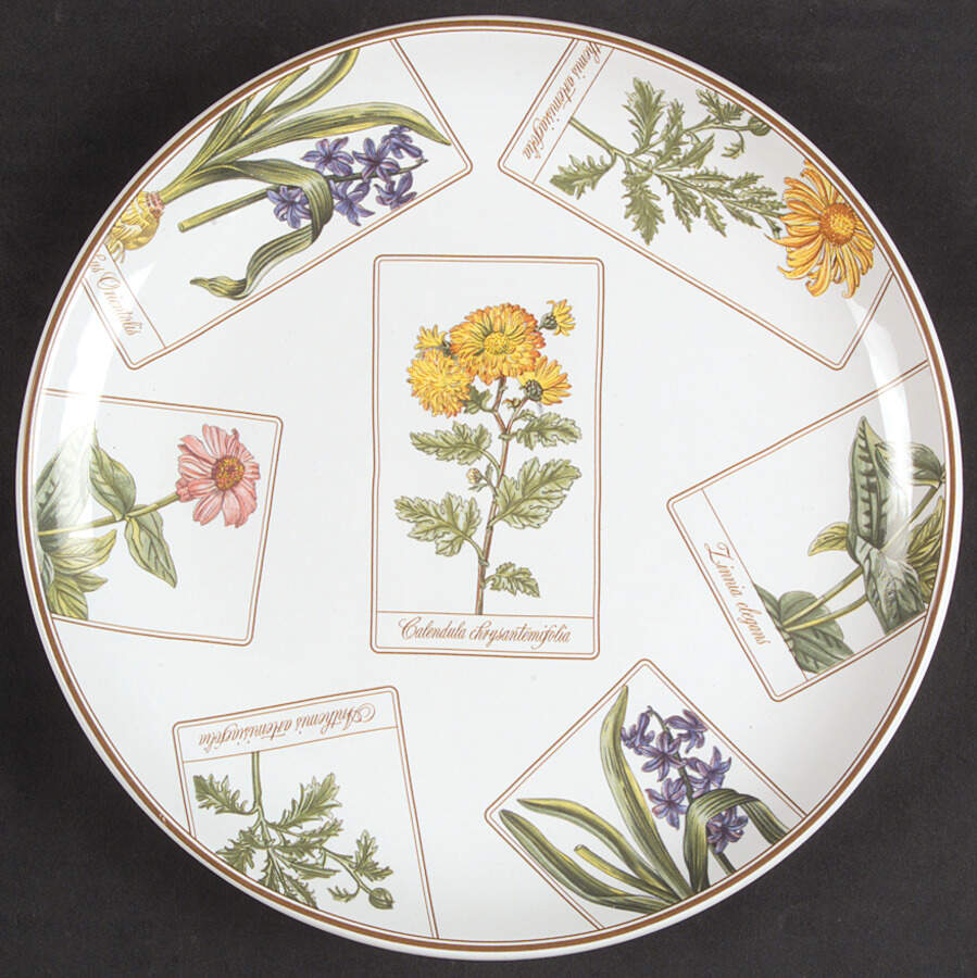 Botanical Salad Plate by Tiffany-1