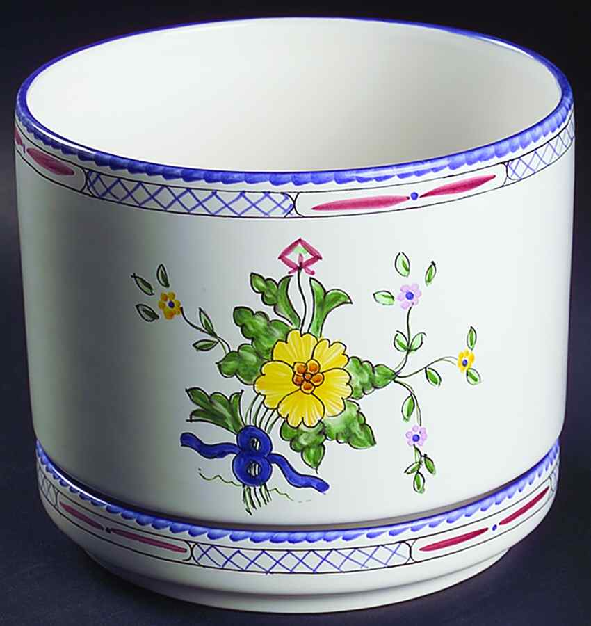 Lisbon 6" Flower Pot & Underplate by Tiffany-1