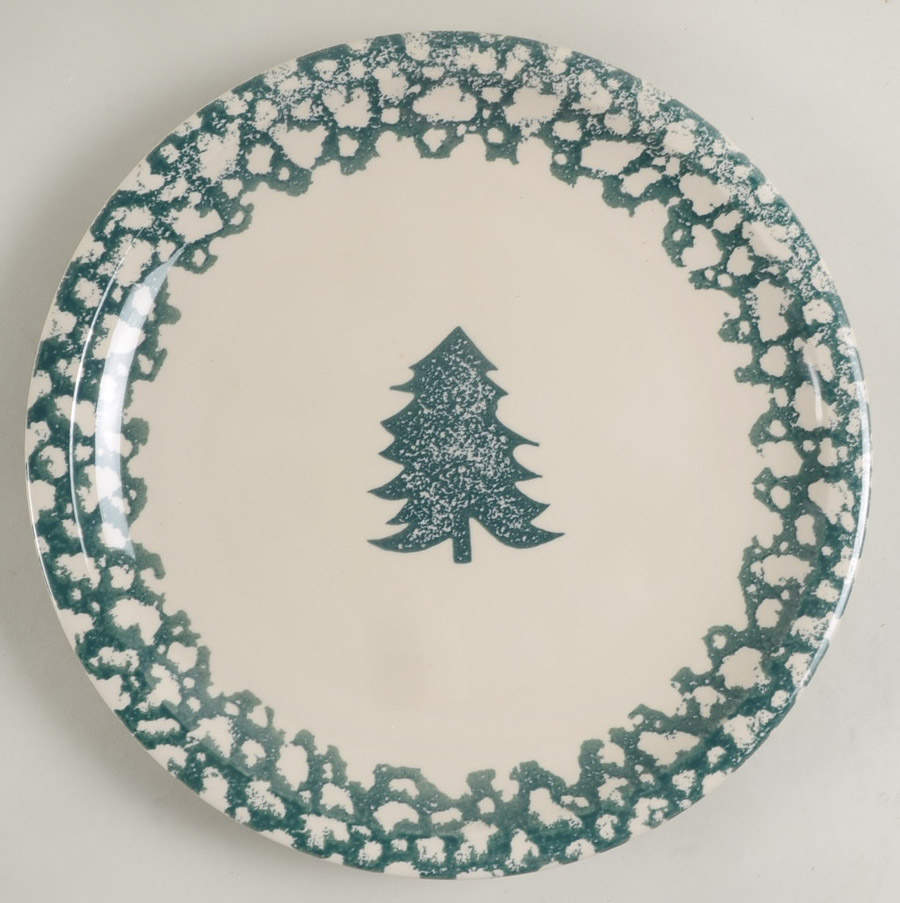 Pine Cone 12" Chop Plate (Round Platter) by Tienshan-1