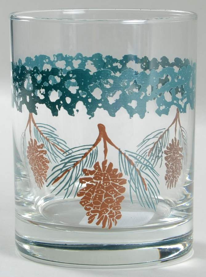 Pine Cone Glassware Double Old Fashioned by Tienshan-1
