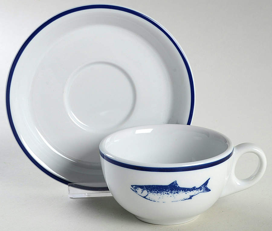 TSS9 Flat Cup & Saucer Set by Ten Strawberry Street-1