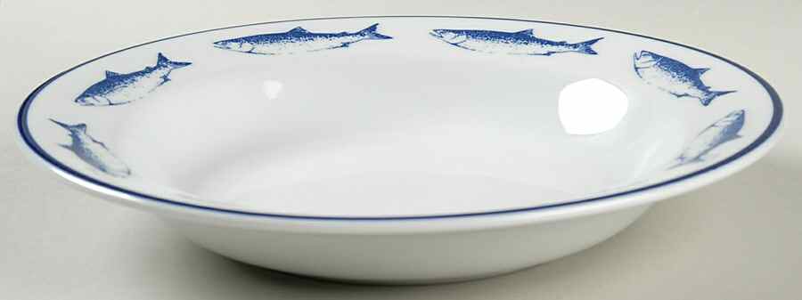 TSS9 Rim Soup Bowl by Ten Strawberry Street-1