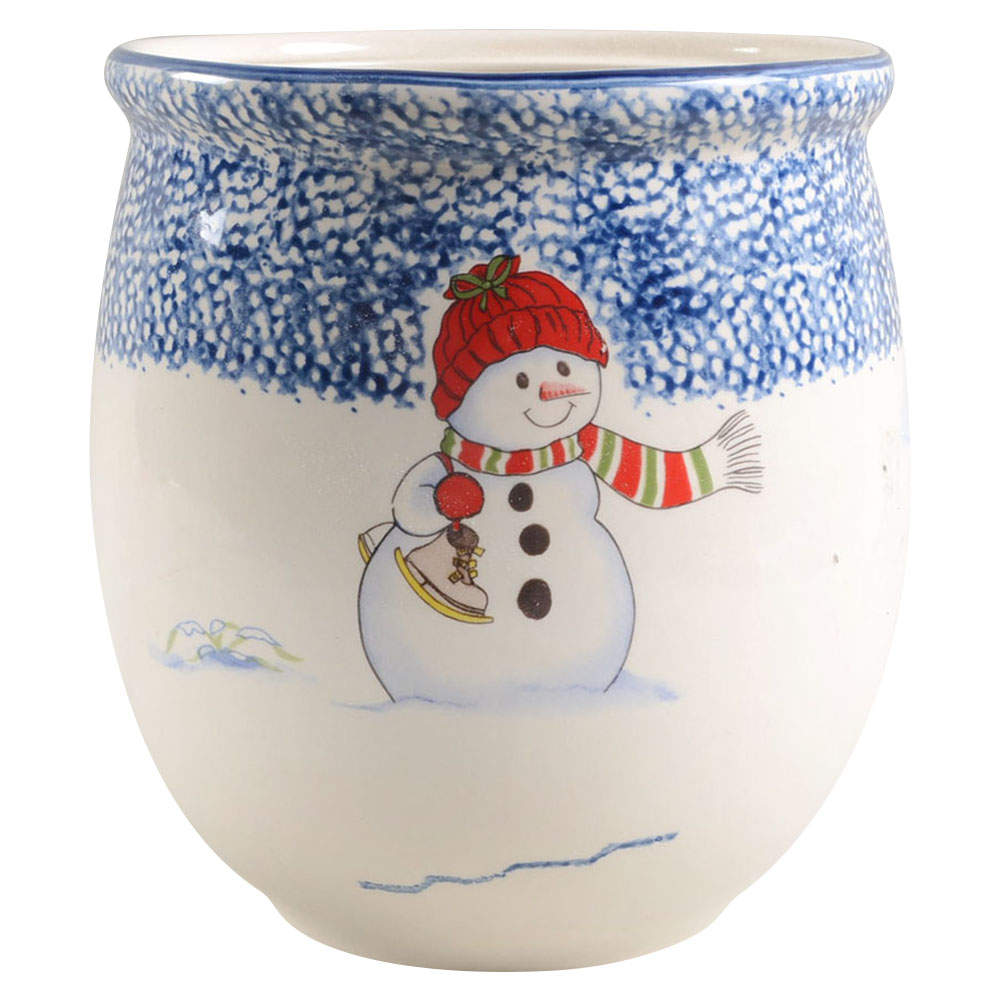 Snowman Cookie Jar No Lid by Thomson-1