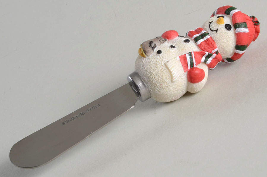 Snowman Spreader (for Dip and Spreader) by Thomson-1