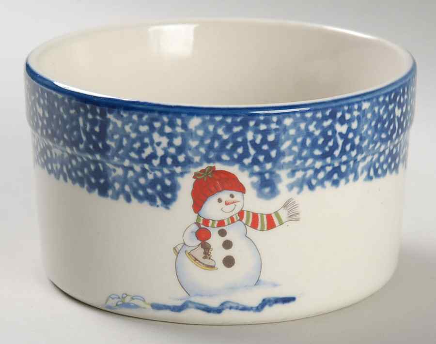 Snowman Dip Bowl (for Dip and Spreader) by Thomson-1