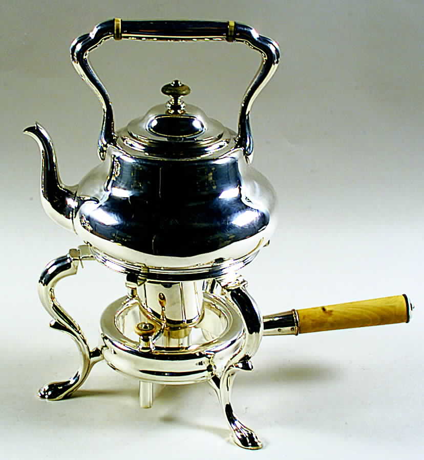 Silverplate Hollowware Kettle, Stand & Burner by Tiffany & CO SILVER-1