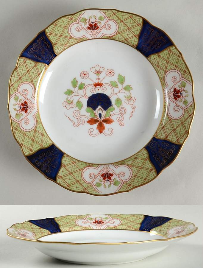 Oriental Garden Large Rim Soup Bowl by Taste Setter-1