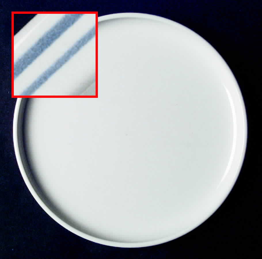 Bauhaus Blue Salad Plate by Trend Pacific-1