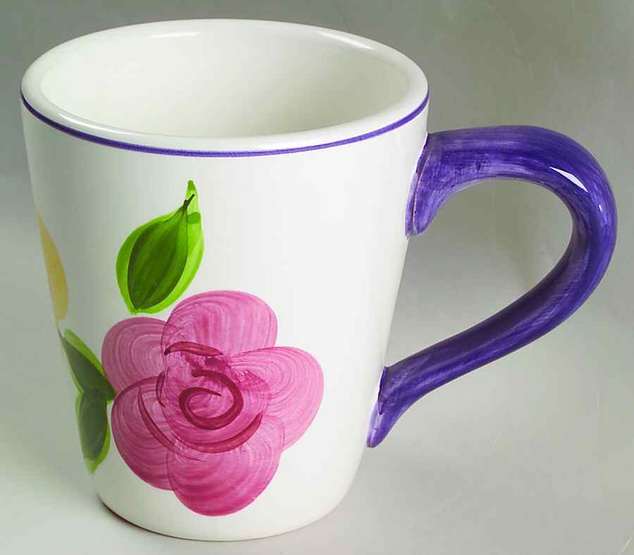 Flora Di Roma Rosa (Roses) Mug by Tabletops Unlimited-1