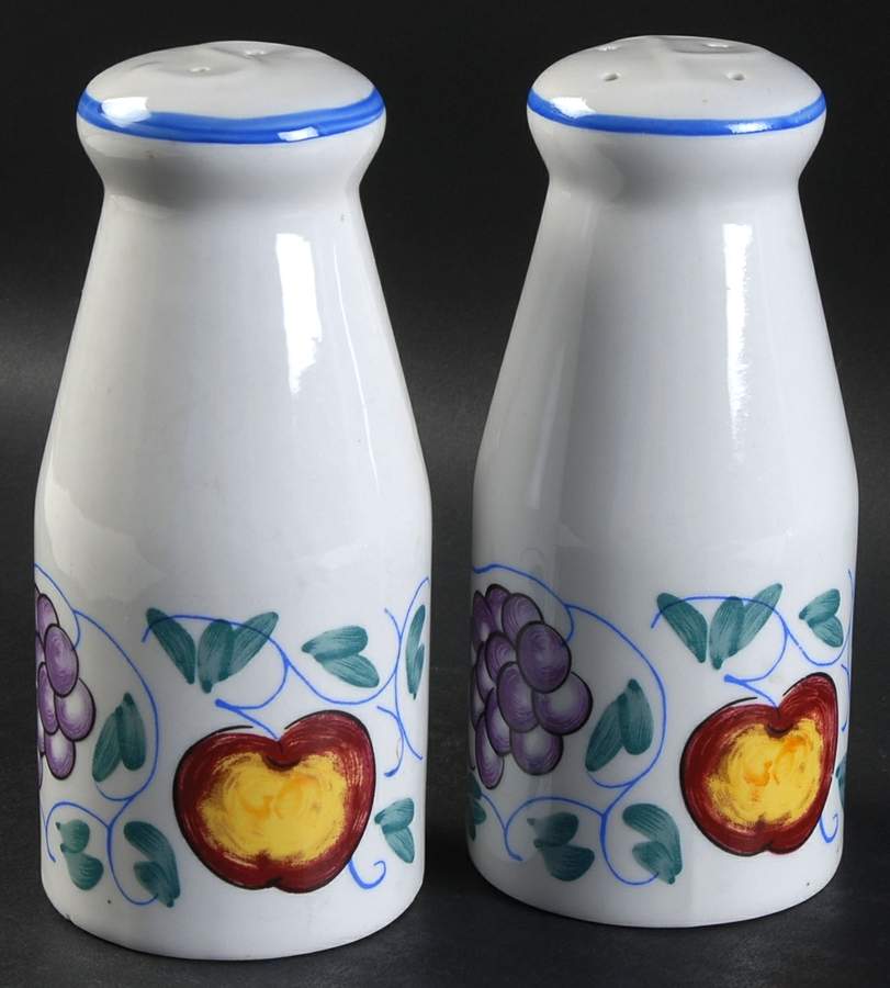 Fruttie Oversized Salt & Pepper Set by Tabletops Unlimited-1