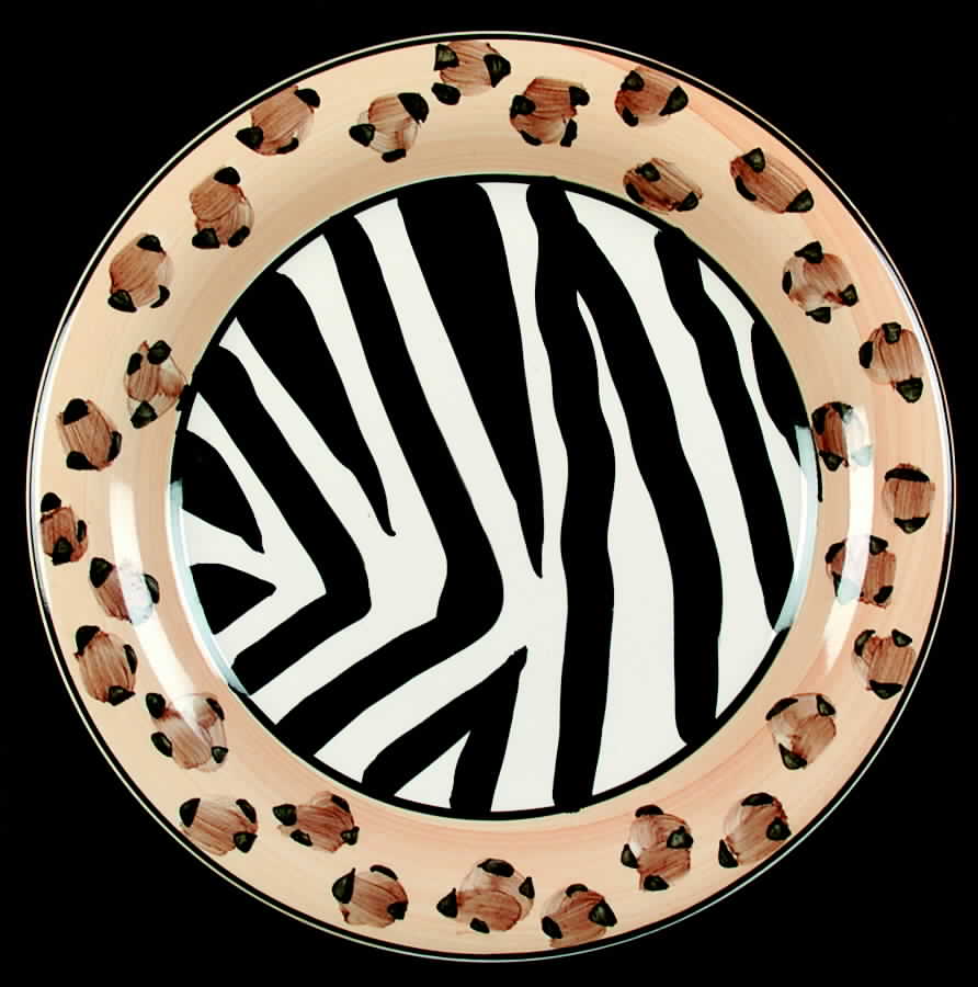 Menagerie Dinner Plate by Tabletops Unlimited-1