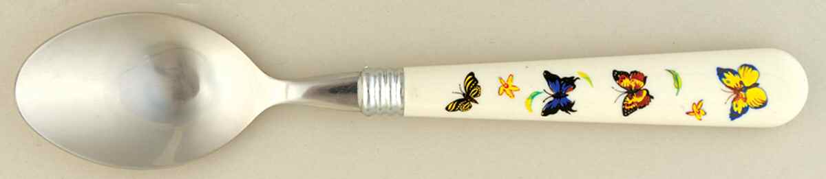 Butterflies Place/Oval Soup Spoon by Tabletops Unlimited-1