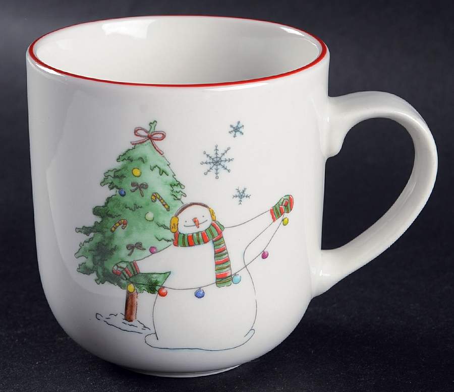 Snowy Snowman Mug by Thomson-1