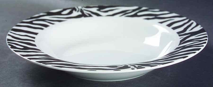 Zebra Soup/Cereal Bowl by Tienshan-1