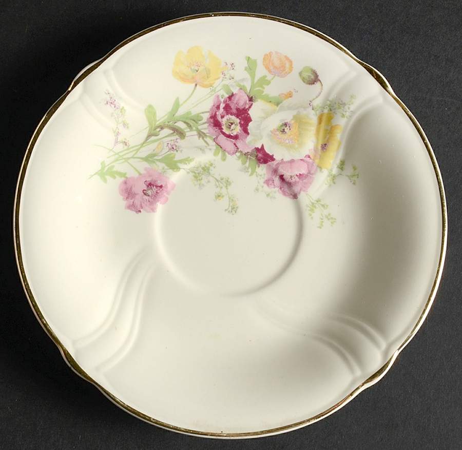 1629 Saucer by Taylor, Smith & Taylor (Ts&T)-1