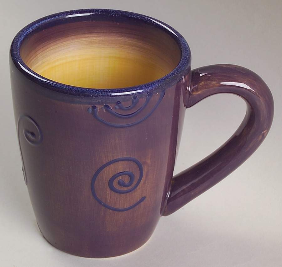 Ambrosia (Raised Scrolls) Mug by Tabletops Unlimited-1
