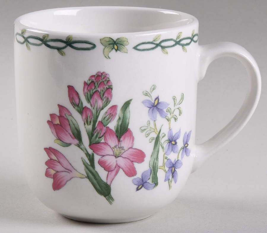 Floral Garden Mug by Thomson-1
