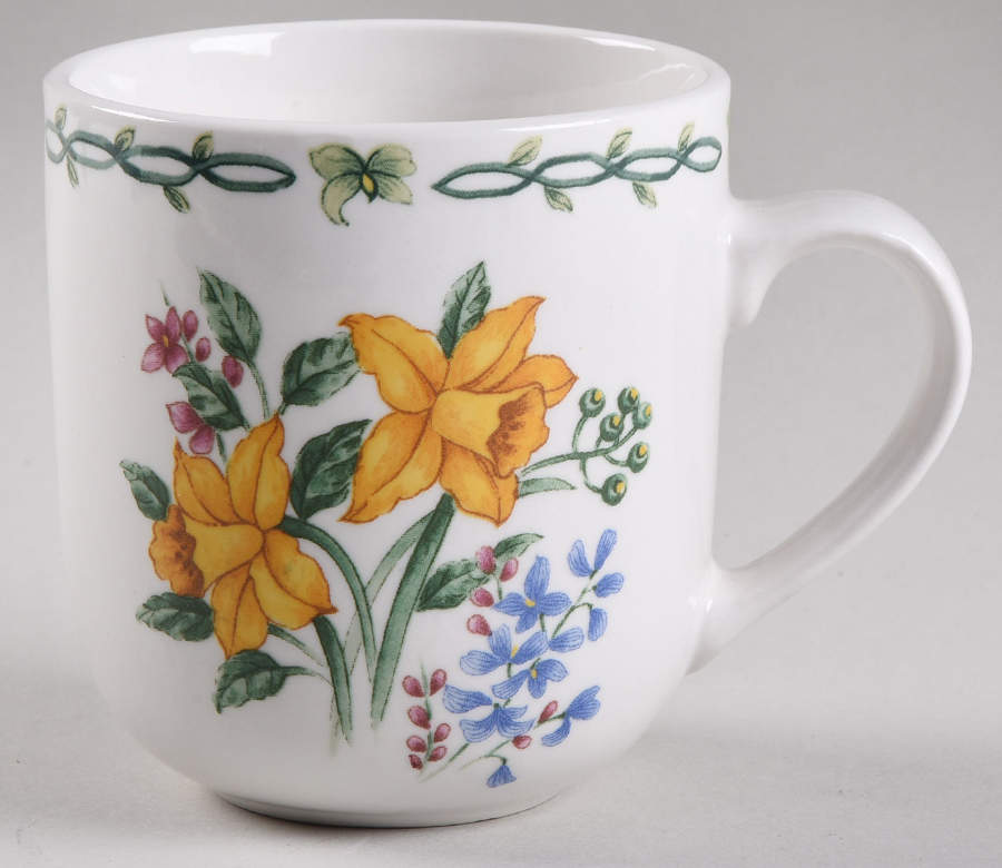 Floral Garden Mug by Thomson-1