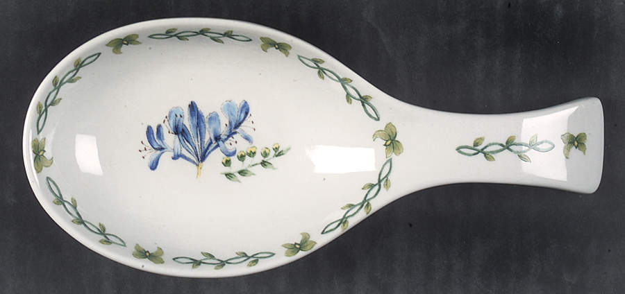 Floral Garden Spoon Rest/Holder (Holds 1 Spoon) by Thomson-1