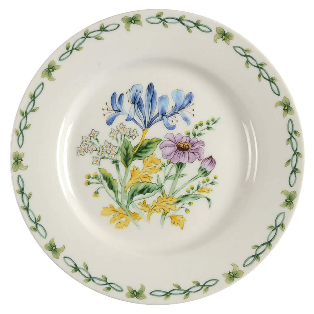 Floral Garden Salad Plate by Thomson-1