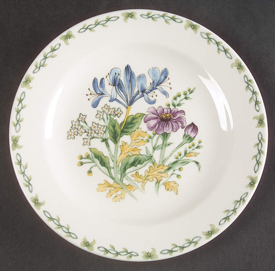 Floral Garden Bread & Butter Plate by Thomson-1