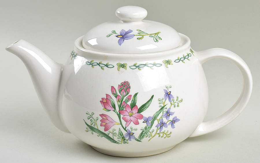 Floral Garden Teapot & Lid by Thomson-1