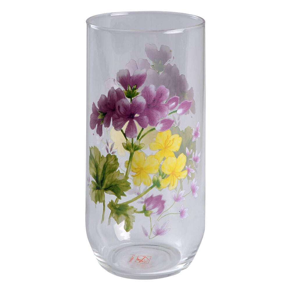 Floral Garden 16 Oz Glassware Tumbler by Thomson-1