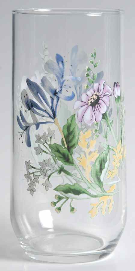 Floral Garden 16 Oz Glassware Tumbler by Thomson-1