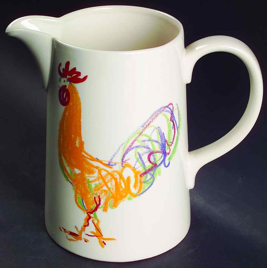 Rooster 62 Oz Pitcher by Tiffany-1