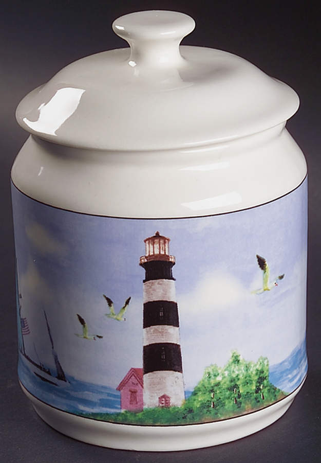 Lighthouse Medium Canister & Lid by Thomson-1