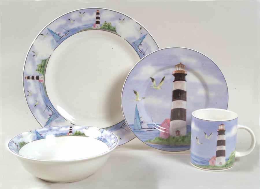 Lighthouse 4 Piece Place Setting by Thomson-1