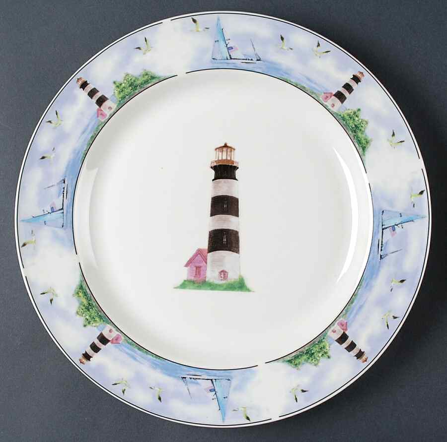 Lighthouse 11" Chop Plate (Round Platter) by Thomson-1