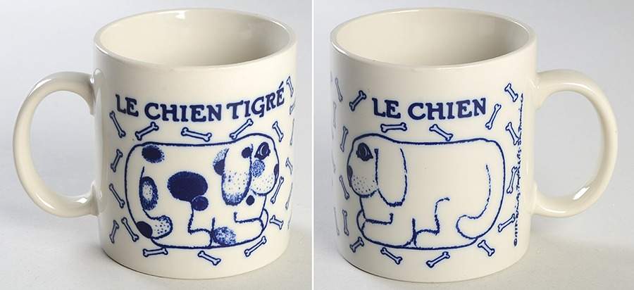 Vintage French Blue Mug by Taylor & NG-1