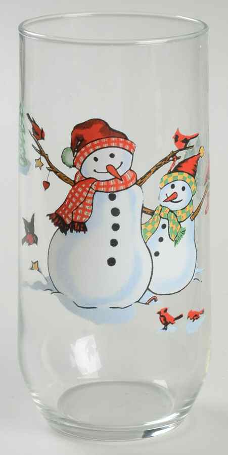 Winterland Green Glassware Tall Tumbler by Thomson-1