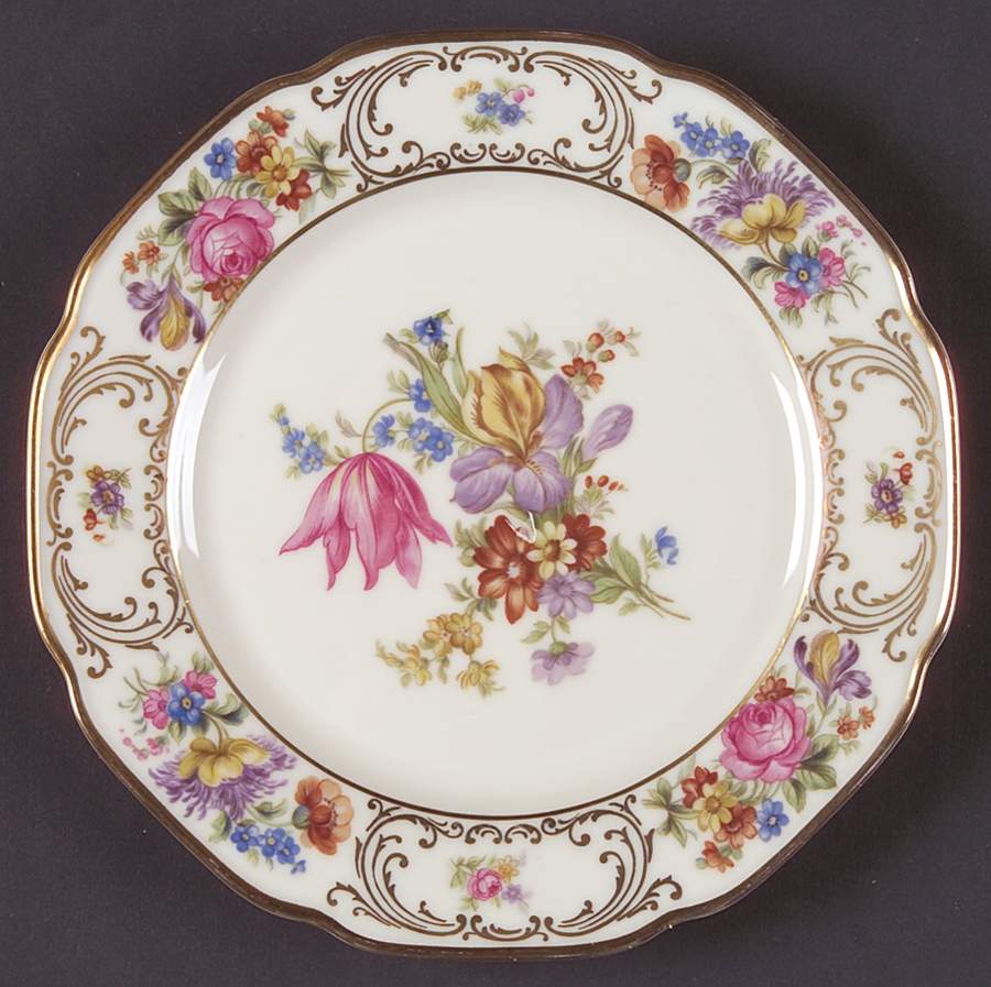 Wettin (Scalloped) Bread & Butter Plate by Tirschenreuth-1