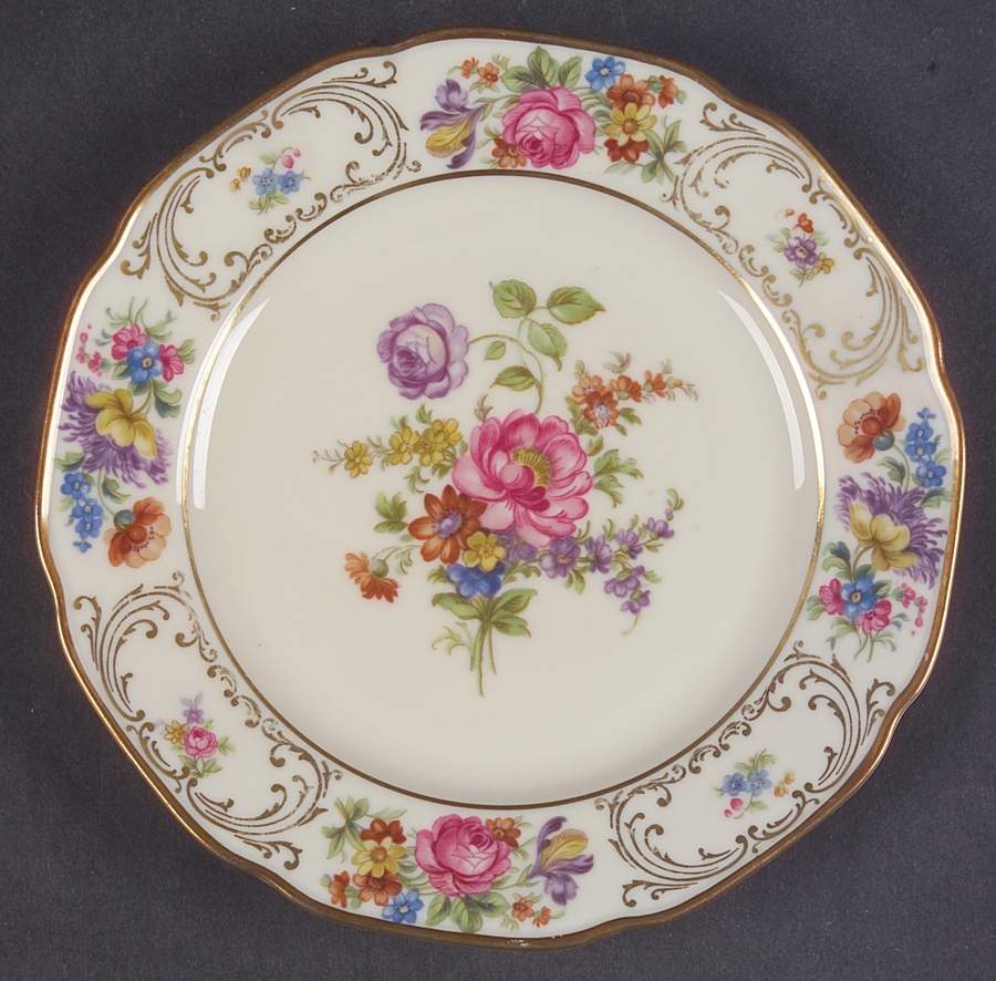 Wettin (Scalloped) Bread & Butter Plate by Tirschenreuth-1