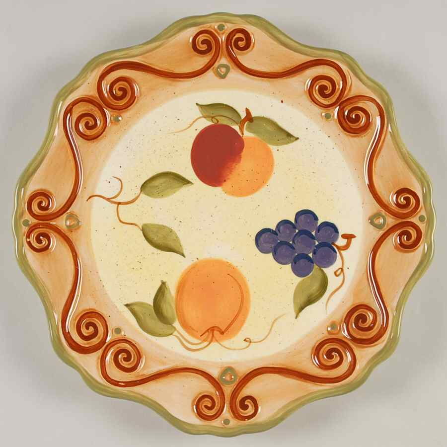 Medici Dinner Plate by Tabletops Unlimited-1
