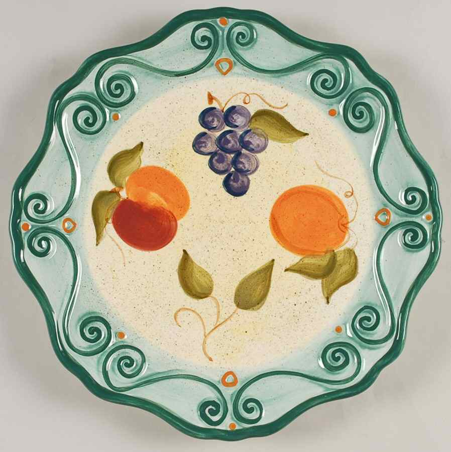 Medici Dinner Plate by Tabletops Unlimited-1