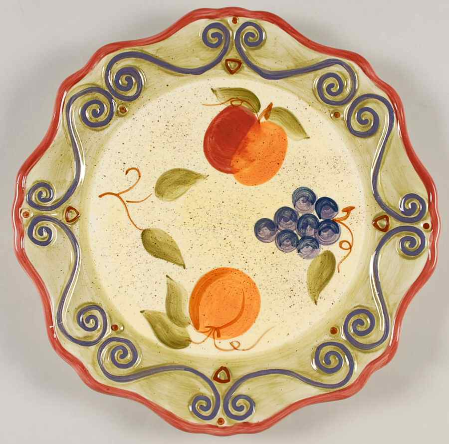Medici Dinner Plate by Tabletops Unlimited-1