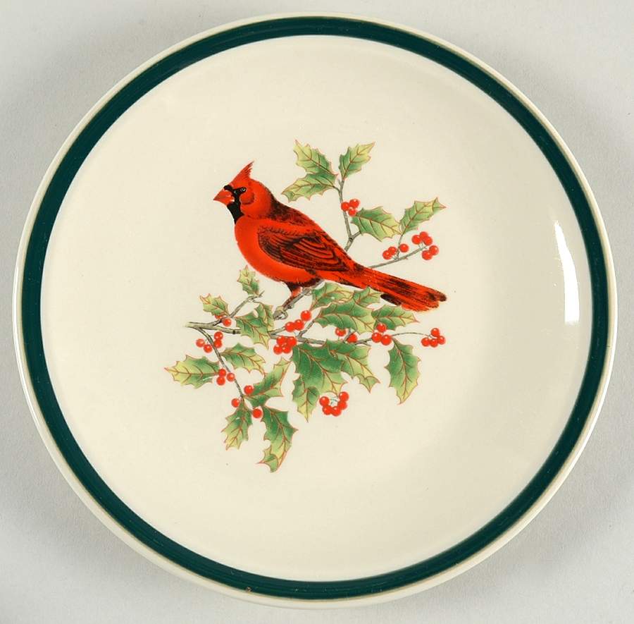Cardinal Salad Plate by Thomson-1