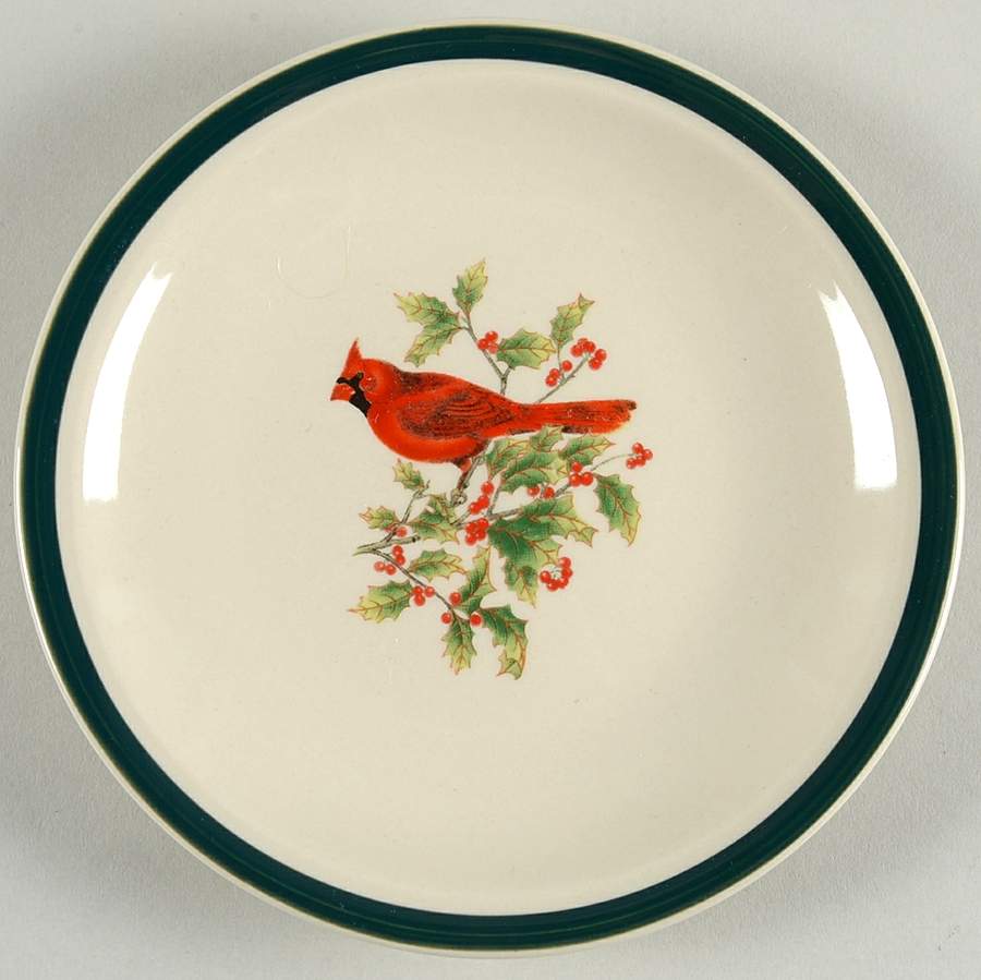 Cardinal Dessert/Pie Plate by Thomson-1