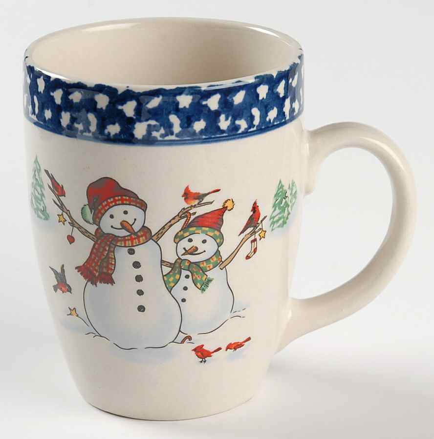 Winterland Blue Mug by Thomson-1