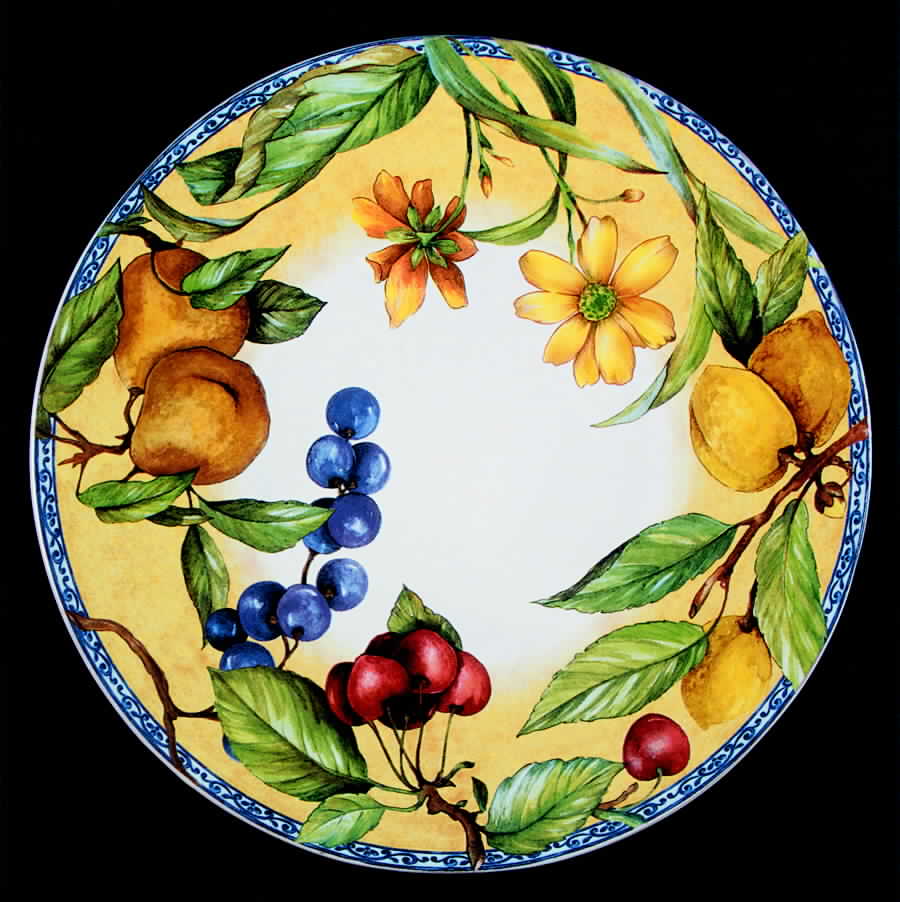 Versilia 11" Chop Plate (Round Platter) by Toscana-1