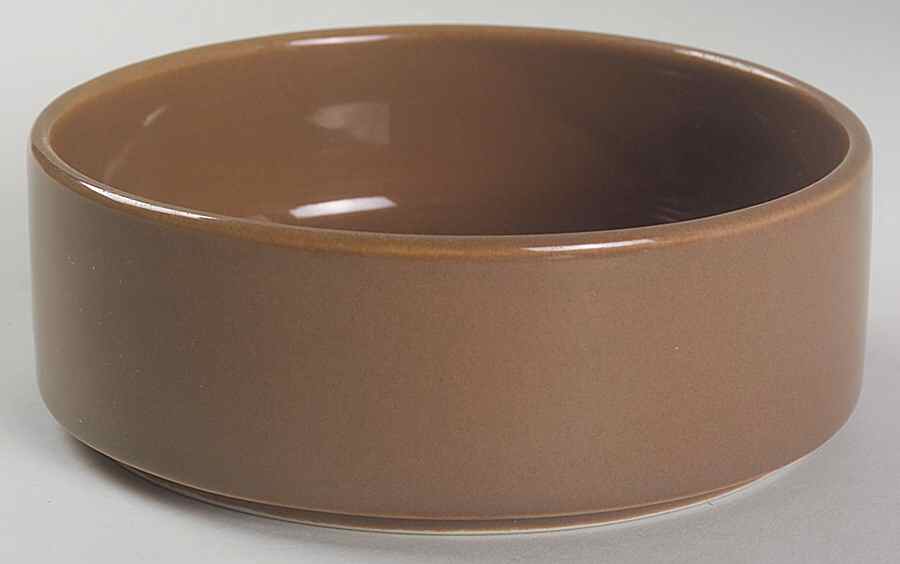 Bauhaus Brown Coupe Cereal Bowl by Trend Pacific-1