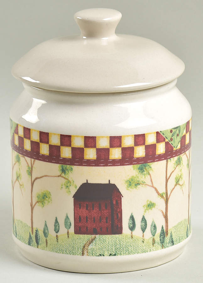 Country Home Small Canister & Lid by Thomson-1