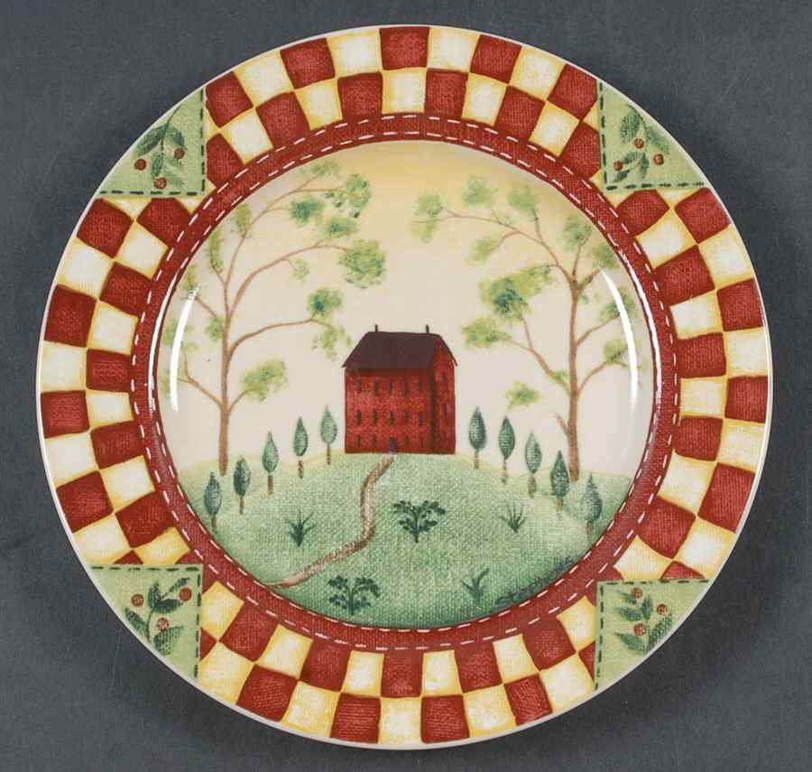 Country Home Salad Plate by Thomson-1