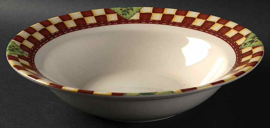 Country Home 9" Round Vegetable Bowl by Thomson-1