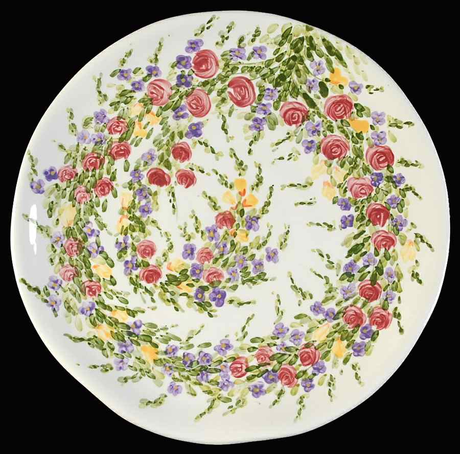 Spring Garden Salad Plate by Tabletops Unlimited-1