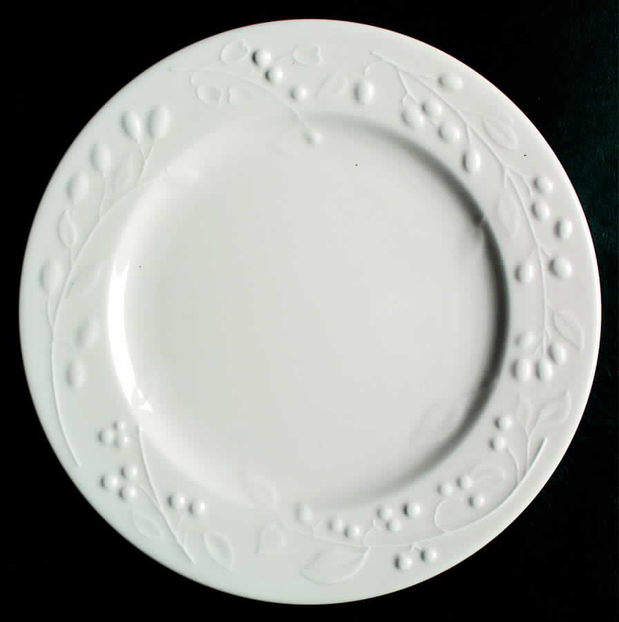 Floral Gardenia Dinner Plate by Tre Ci-1