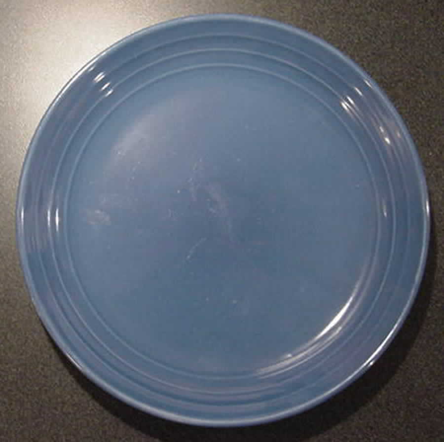 Spiral Blue Dinner Plate by Thomson-1